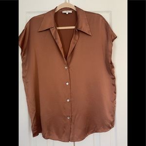 Silk top new without tags.